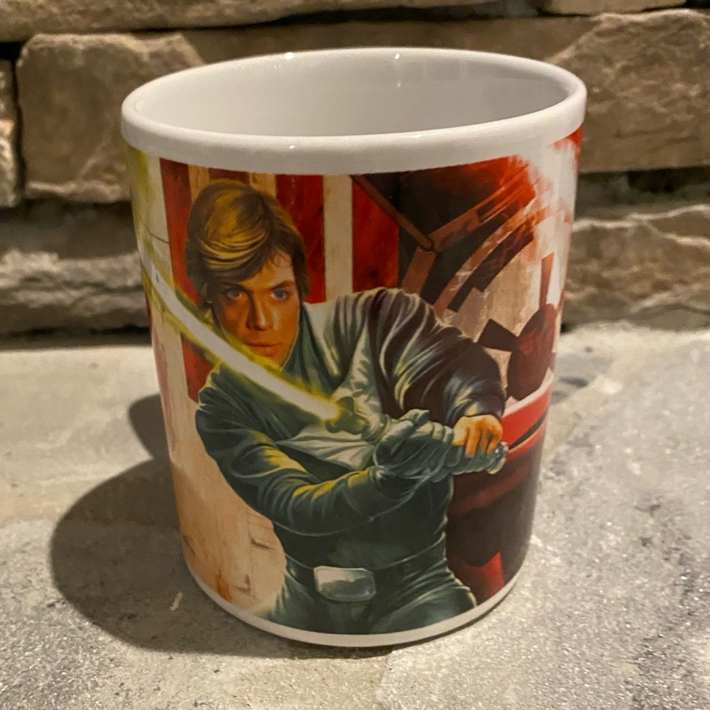 🔥 5/$25 Star Wars Luke Skywalker Darth Vader Galerie Coffee Cup Coffee Mug 2011
